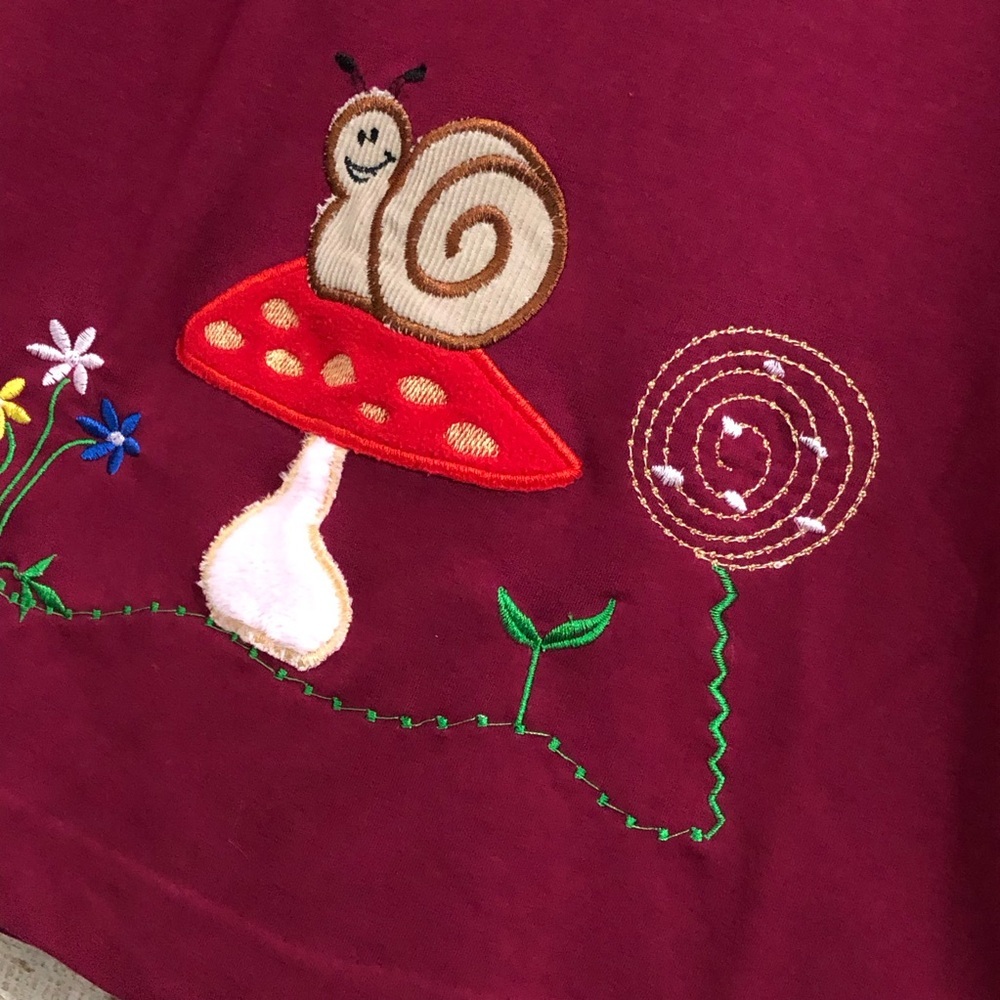 LELE Vintage Owl Applique Dress - Picture 4 of 7